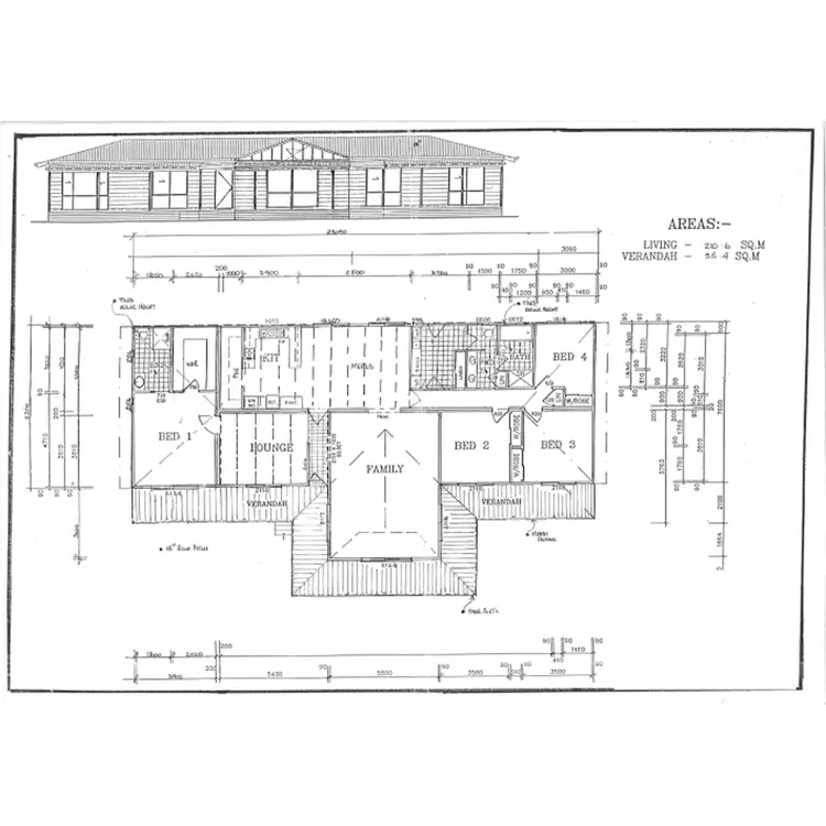 Floorplan of Homely rural property listing, 2345 Amaroo Way, Cookamidgera NSW 2870