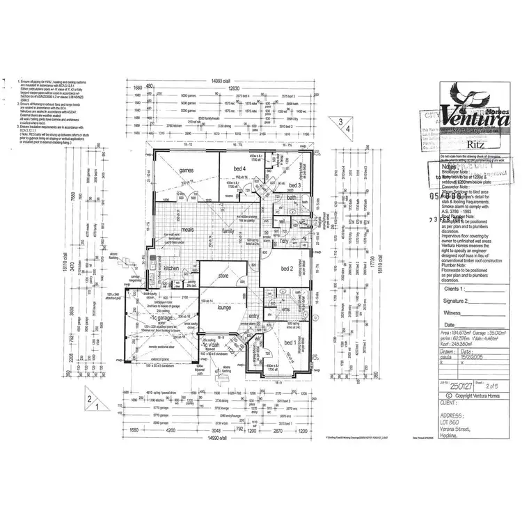 Floorplan of Homely house listing, 19 Verona Street, Hocking WA 6065