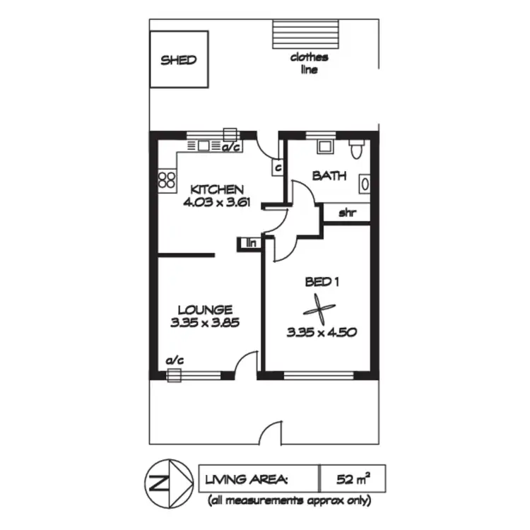 Floorplan of Homely unit listing, 2/31 Dudley Avenue, Daw Park SA 5041