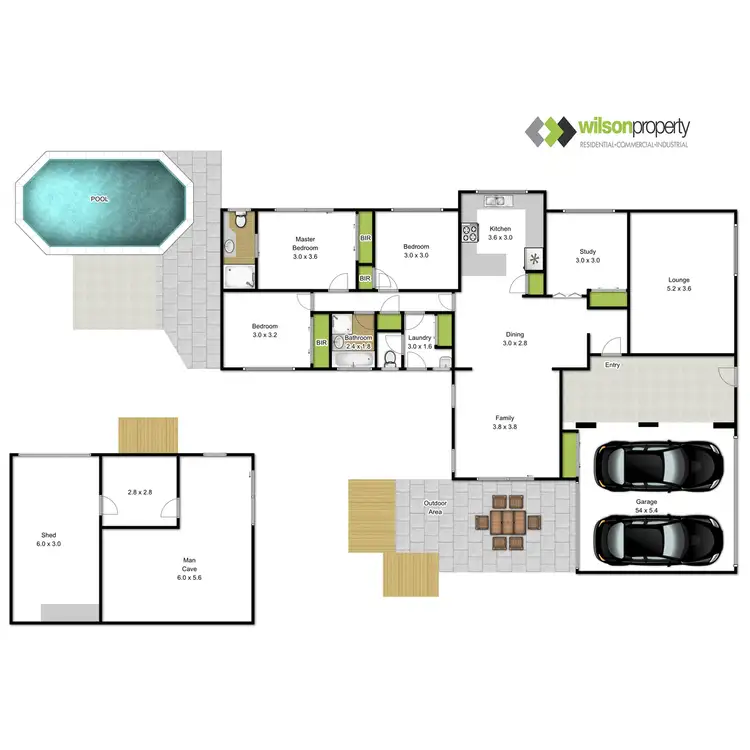 Floorplan of Homely house listing, 8 The Avenue, Traralgon VIC 3844