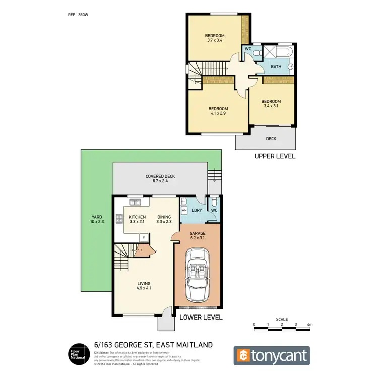 Floorplan of Homely apartment listing, 6/163 George Street, East Maitland NSW 2323