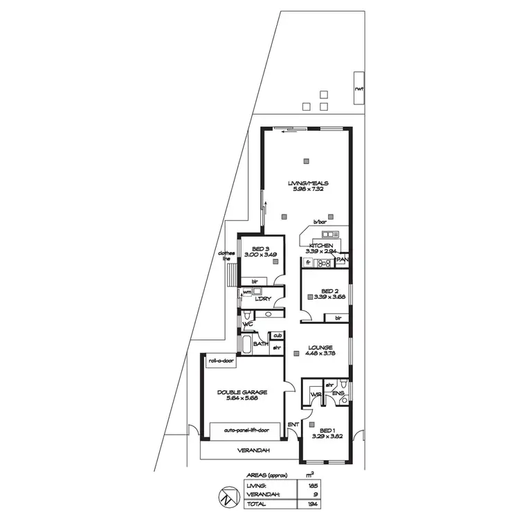 Floorplan of Homely house listing, 26A Delta Crescent, Aberfoyle Park SA 5159
