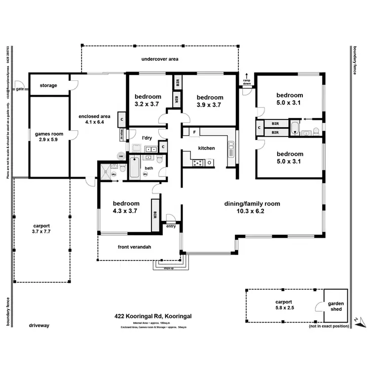 Floorplan of Homely house listing, 422 Kooringal Road, Kooringal NSW 2650