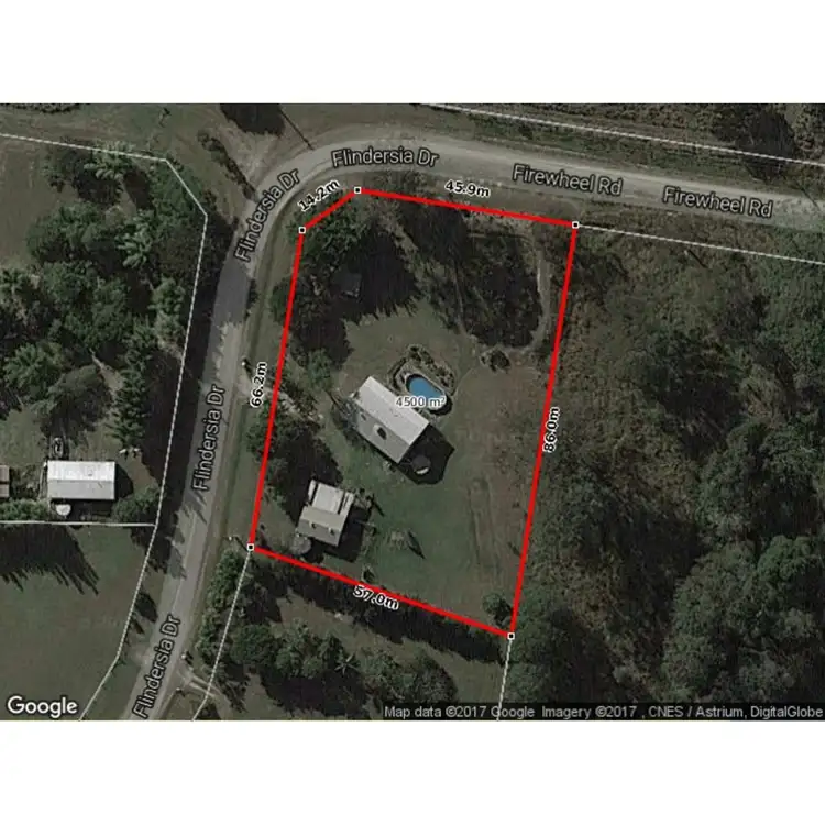 Floorplan of Homely house listing, 7 Flindersia Drive, Traveston QLD 4570