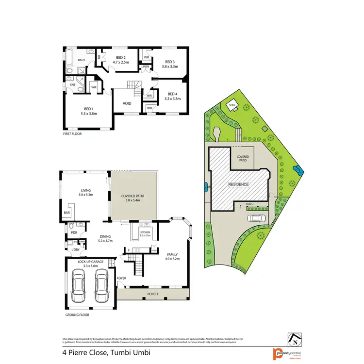 Floorplan of Homely house listing, 4 Pierre Close, Tumbi Umbi NSW 2261