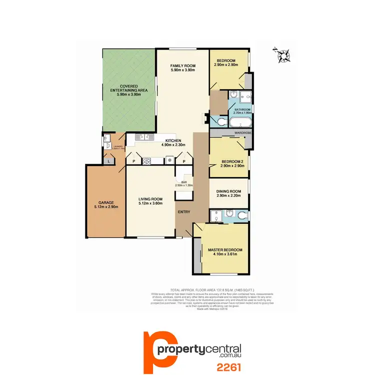Floorplan of Homely house listing, 14 James Watt Drive, Chittaway Bay NSW 2261