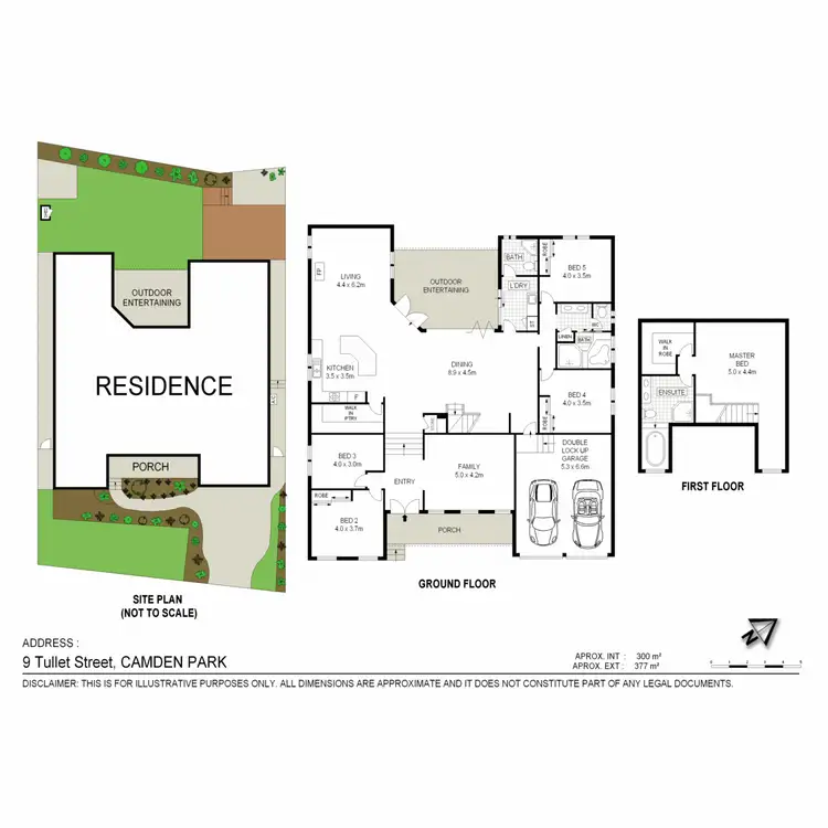 Floorplan of Homely house listing, 9 Tullet Street, Camden Park NSW 2570