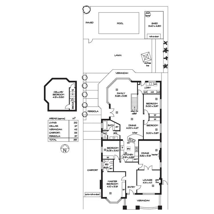 Floorplan of Homely house listing, 38 Clifton Street, Malvern SA 5061