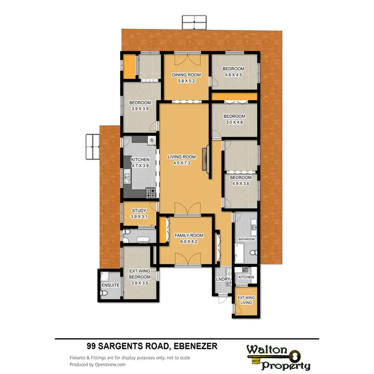 Floorplan of Homely rural property listing, 99 Sargents Road, Ebenezer NSW 2756