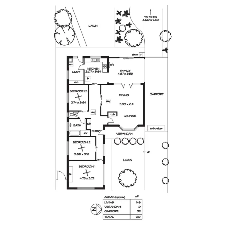 Floorplan of Homely house listing, 103 Allinga Avenue, Glenunga SA 5064
