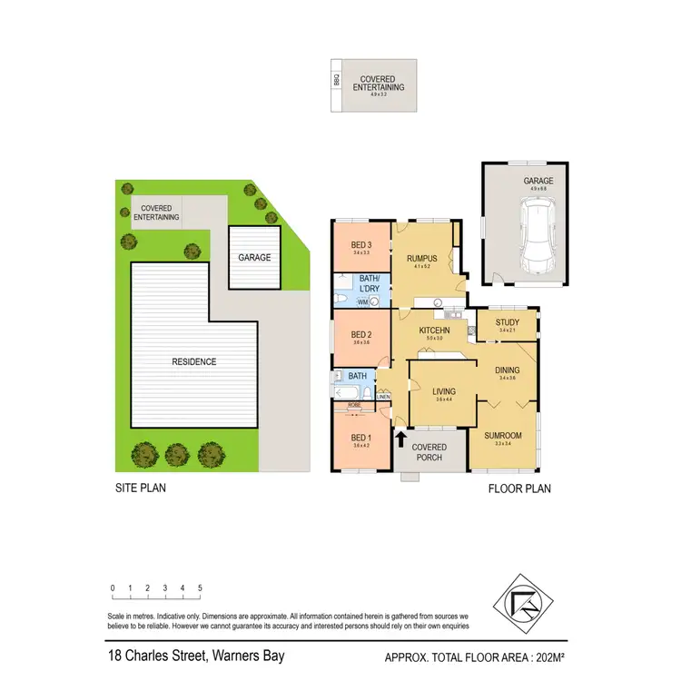 Floorplan of Homely house listing, 18 Charles Street, Warners Bay NSW 2282