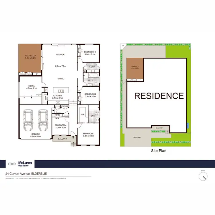 Floorplan of Homely house listing, 24 Corven Avenue, Elderslie NSW 2570