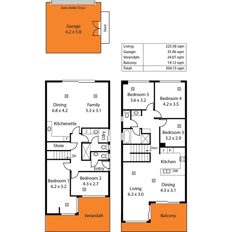 Floorplan of Homely townhouse listing, 2A Sturt Street, Port Elliot SA 5212
