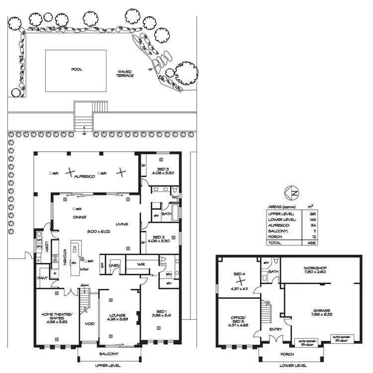 Floorplan of Homely house listing, 14 Langman Drive, Teringie SA 5072