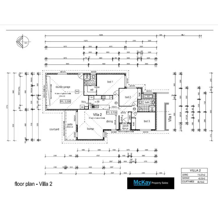 Floorplan of Homely villa listing, 2/63 Bangalow Street, Ettalong Beach NSW 2257
