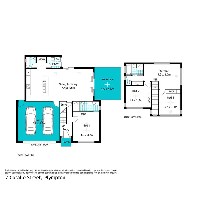 Floorplan of Homely house listing, 7 Coralie Street, Plympton SA 5038