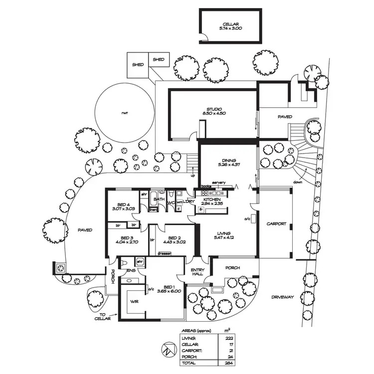Floorplan of Homely house listing, 25 Merrion Terrace, Stirling SA 5152