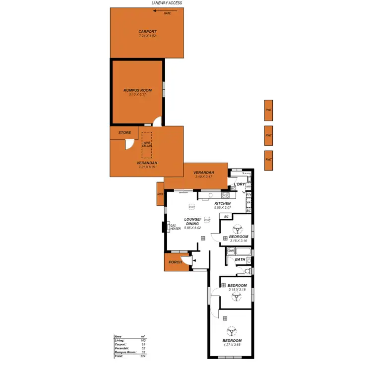 Floorplan of Homely house listing, 24 Maple Avenue, Klemzig SA 5087