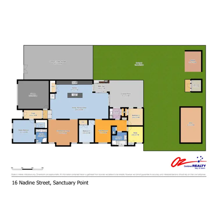 Floorplan of Homely house listing, 16 Nadine Street, Sanctuary Point NSW 2540