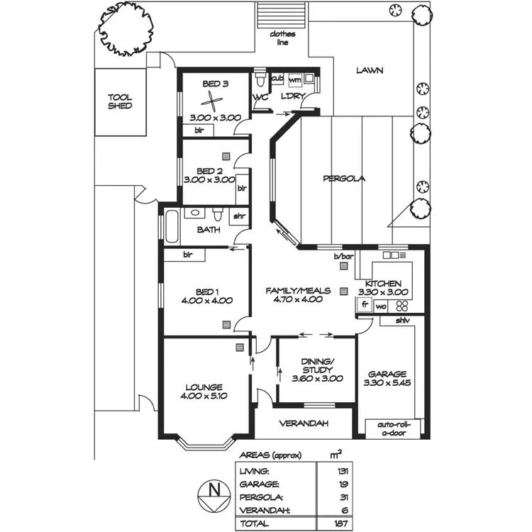 Floorplan of Homely house listing, 2B Lyall Avenue, Panorama SA 5041