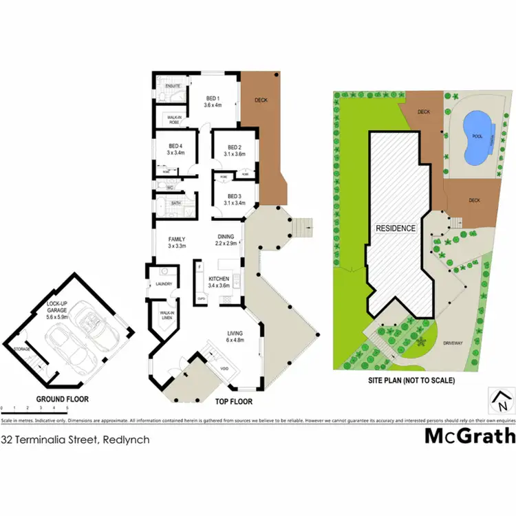 Floorplan of Homely house listing, 32 Terminalia Street, Redlynch QLD 4870