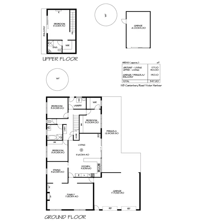 Floorplan of Homely house listing, 118 Canterbury Road, Victor Harbor SA 5211