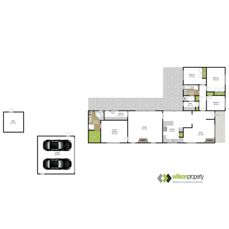 Floorplan of Homely house listing, 71 Main Street, Glengarry VIC 3854