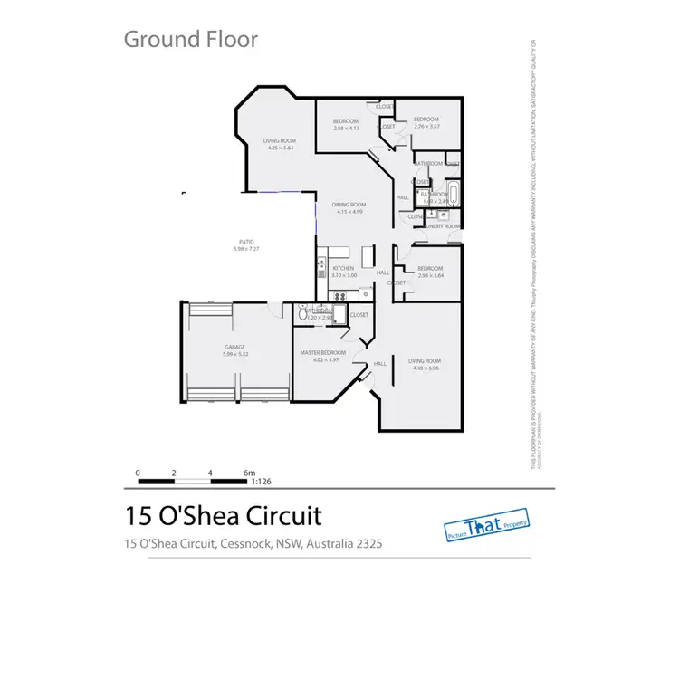 Floorplan of Homely house listing, 15 O'Shea Circuit, Cessnock NSW 2325