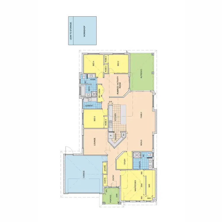 Floorplan of Homely house listing, 30 Glebe Drive, Sale VIC 3850