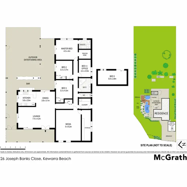 Floorplan of Homely house listing, 26 Joseph Banks Close, Kewarra Beach QLD 4879