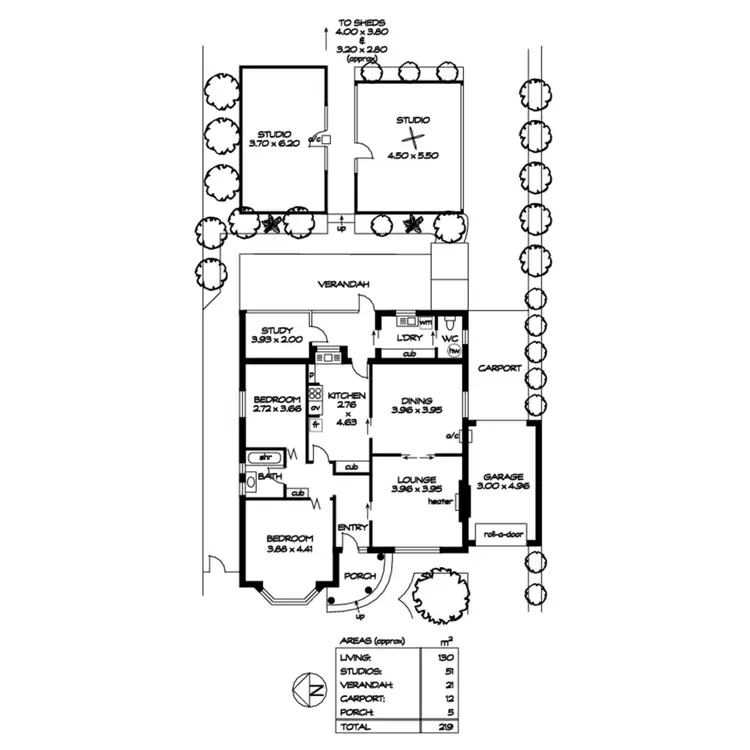 Floorplan of Homely house listing, 1 Athol Avenue, Prospect SA 5082
