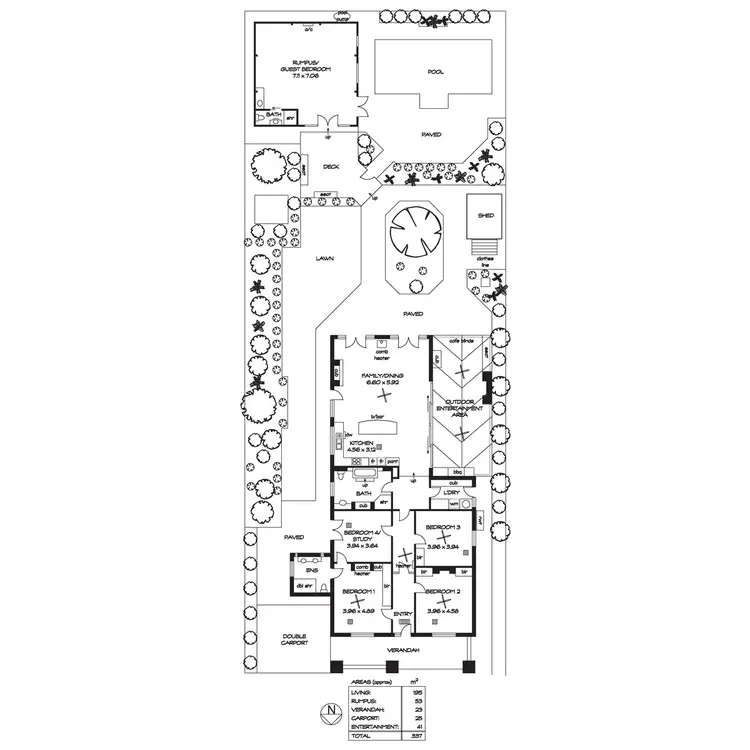 Floorplan of Homely house listing, 20 Knightsbridge Road, Hazelwood Park SA 5066