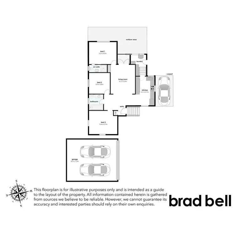 Floorplan of Homely house listing, 59 Broadwater Road, Mount Gravatt East QLD 4122