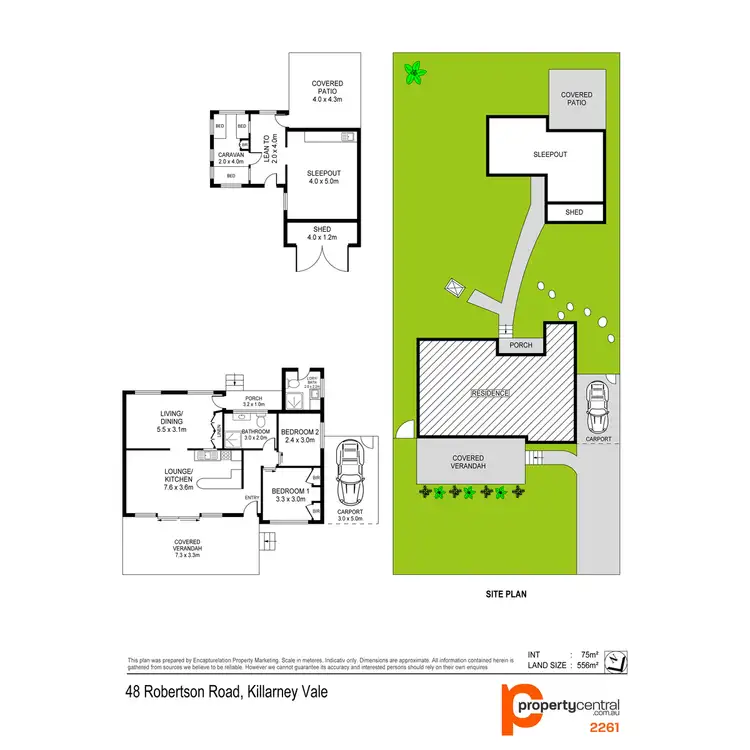 Floorplan of Homely house listing, 48 Robertson Road, Killarney Vale NSW 2261