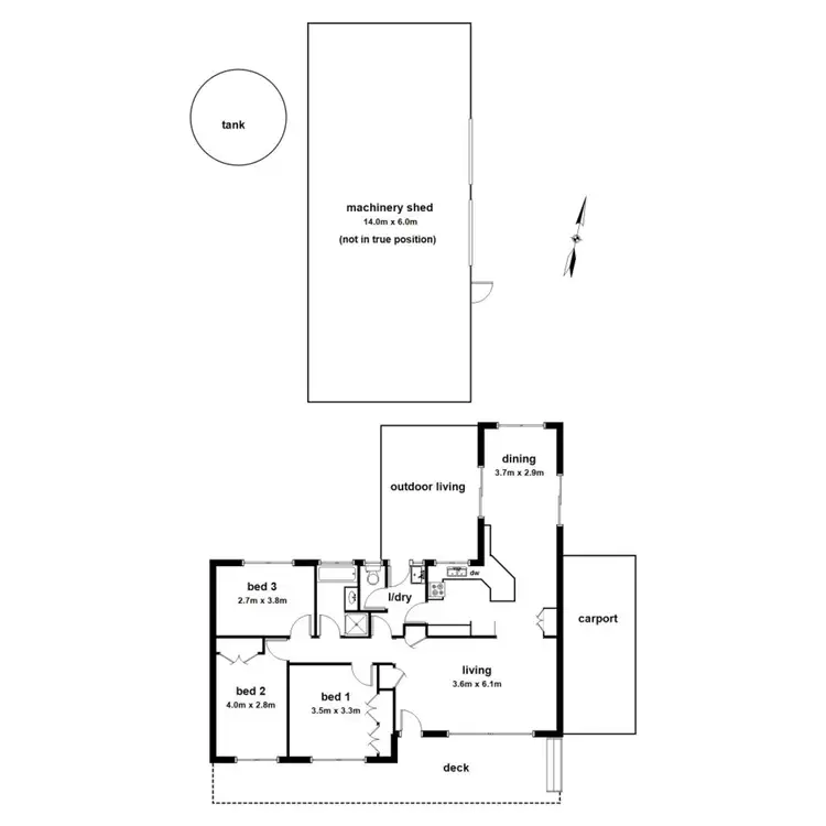 Floorplan of Homely house listing, 24 Upper Grieve Road, Avonsleigh VIC 3782