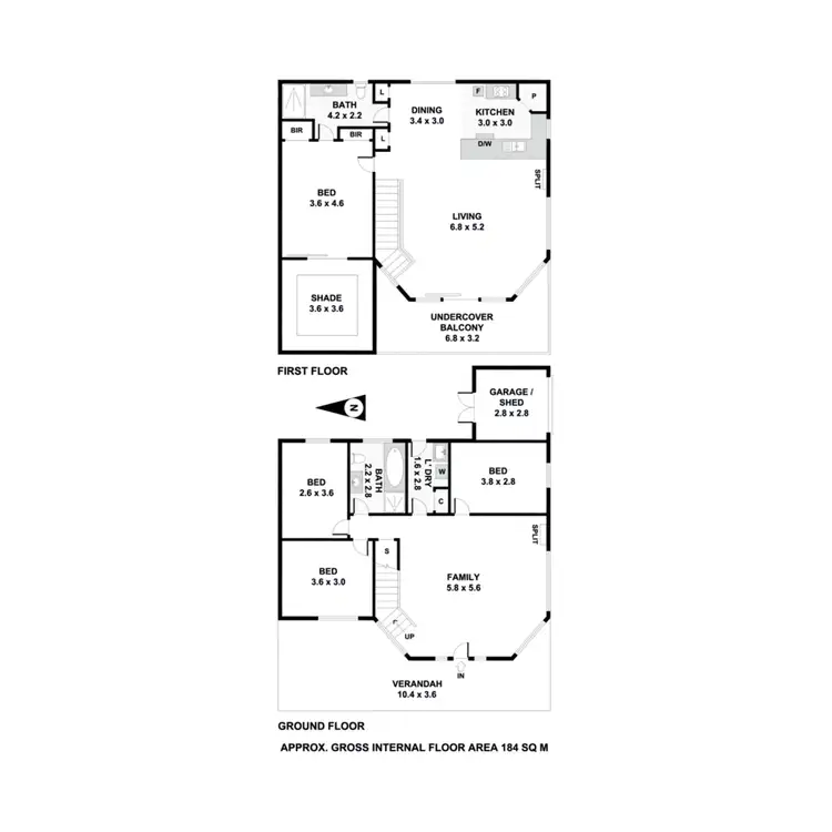 Floorplan of Homely house listing, 9 Butterfly Court, Hayborough SA 5211