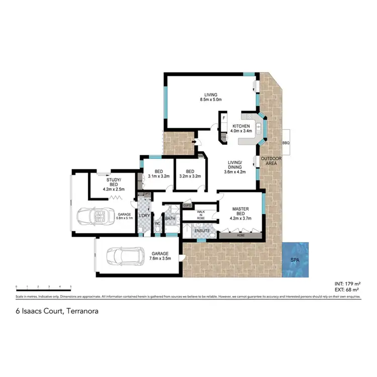 Floorplan of Homely house listing, 6 Isaacs Court, Terranora NSW 2486