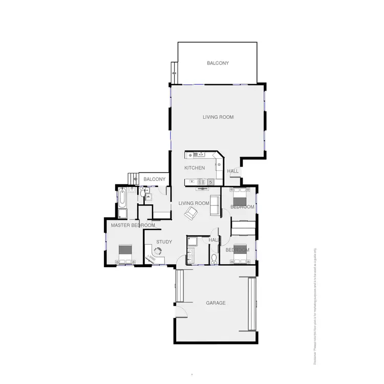 Floorplan of Homely house listing, 4 Glen Mia Drive, Bega NSW 2550