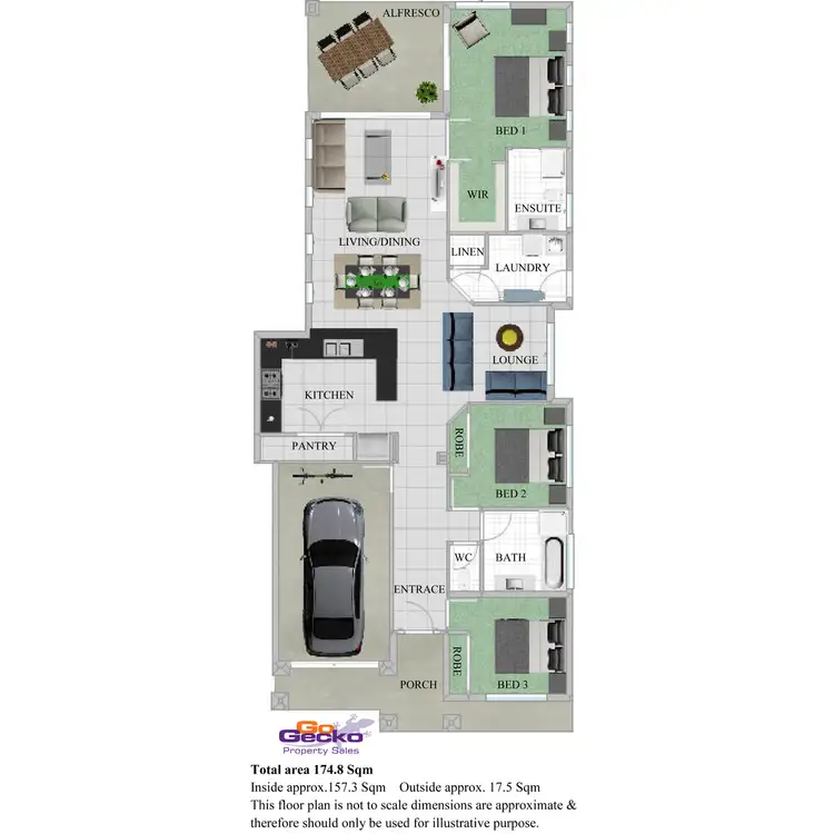 Floorplan of Homely house listing, 17 Waterview Court, Springfield Lakes QLD 4300