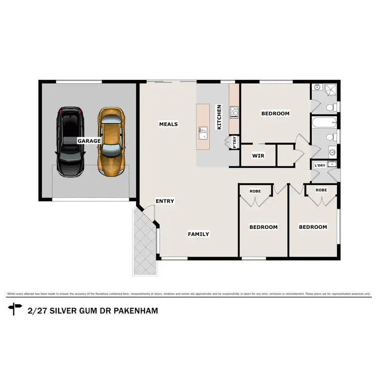 Floorplan of Homely house listing, 2/27 Silver Gum Drive, Pakenham VIC 3810