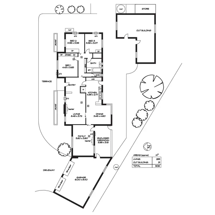 Floorplan of Homely house listing, 346 Main South Road, Morphett Vale SA 5162