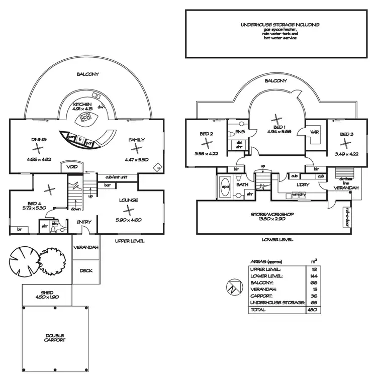 Floorplan of Homely house listing, 15 Heather Road, Aldgate SA 5154