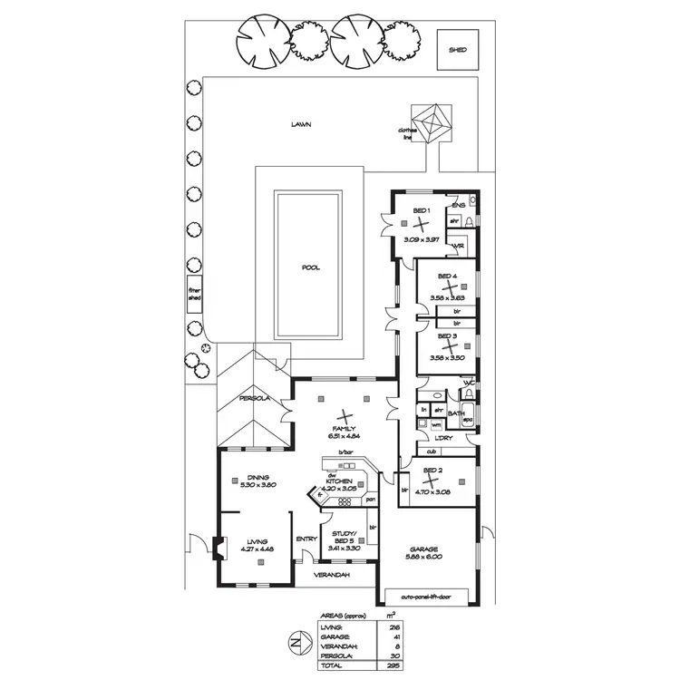 Floorplan of Homely house listing, 22 Gilbert Road, Somerton Park SA 5044
