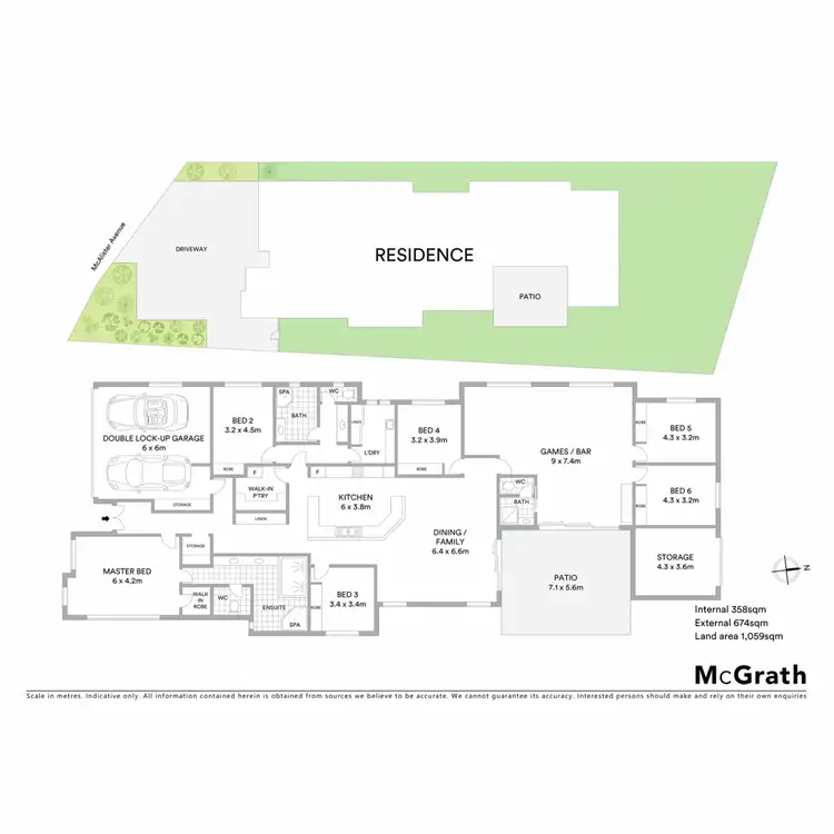 Floorplan of Homely house listing, 16 McAlister Avenue, Kewarra Beach QLD 4879