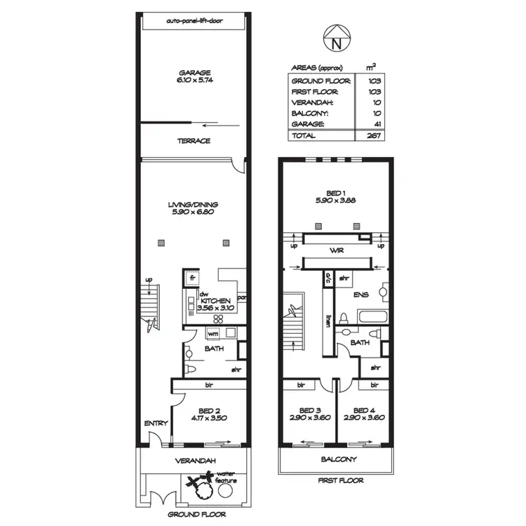 Floorplan of Homely house listing, 358 Angas Street, Adelaide SA 5000