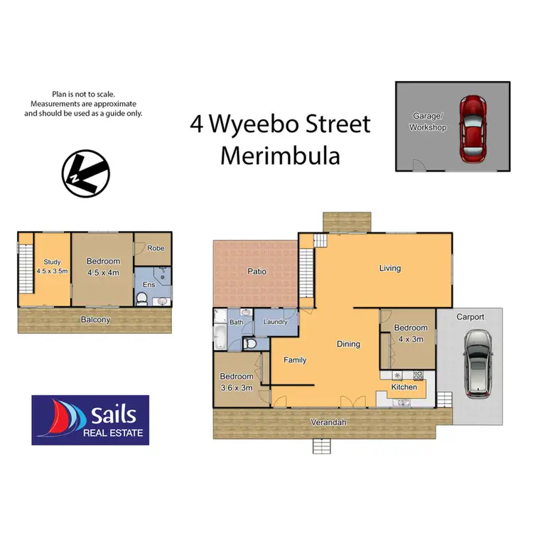 Floorplan of Homely house listing, 4 Wyeebo Street, Merimbula NSW 2548