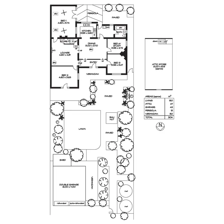 Floorplan of Homely house listing, 3 Norseman Avenue, Westbourne Park SA 5041