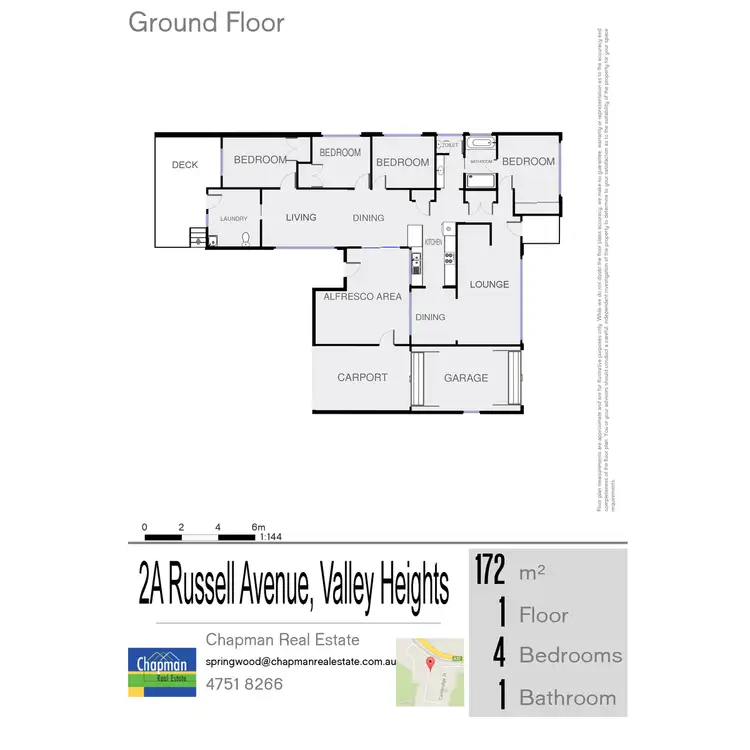 Floorplan of Homely house listing, 2a Russell Avenue, Valley Heights NSW 2777