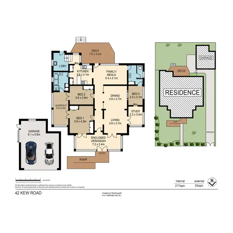 Floorplan of Homely house listing, 42 Kew Road, Graceville QLD 4075