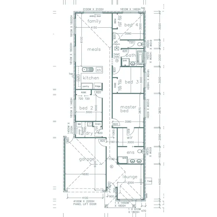 Floorplan of Homely house listing, Lot 9 Regent Street, Mernda VIC 3754